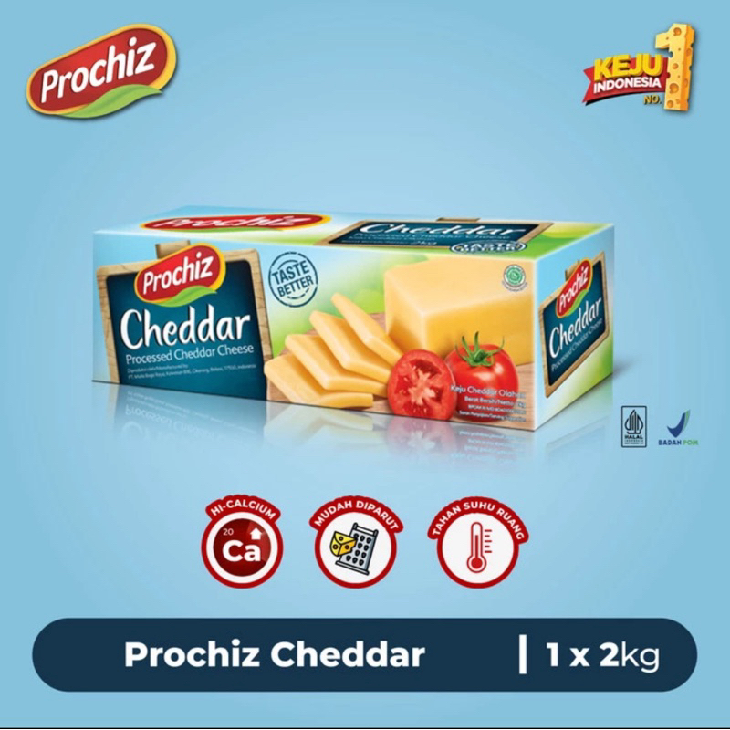 

Keju Prochiz Cheddar 2 Kg