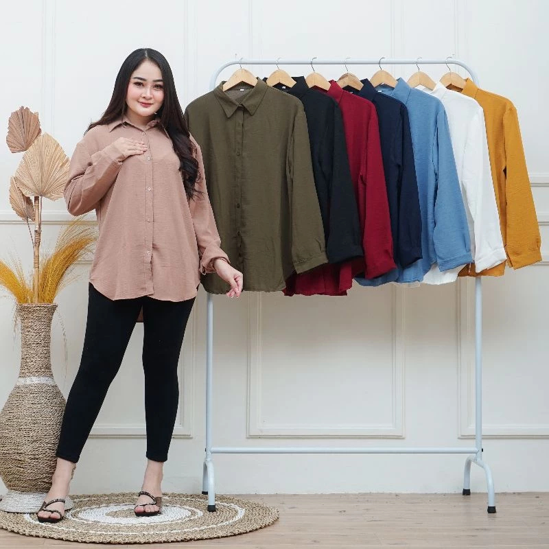 Kemeja Crinkle Airflow/Blouse Crinkle Airflow