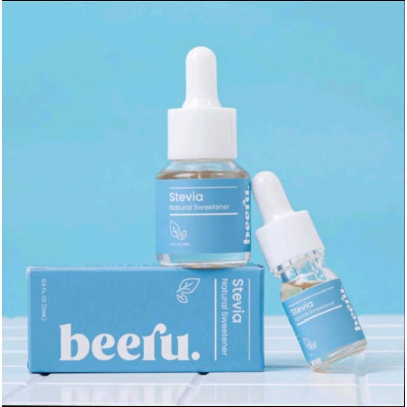

Beeru stevia natural sweetener 5 ml-stevia 15 ml-pemanis alami 0 kalori-gula stevia cair daun stevia-Gula diet-gula diabetes-gula kencing manis