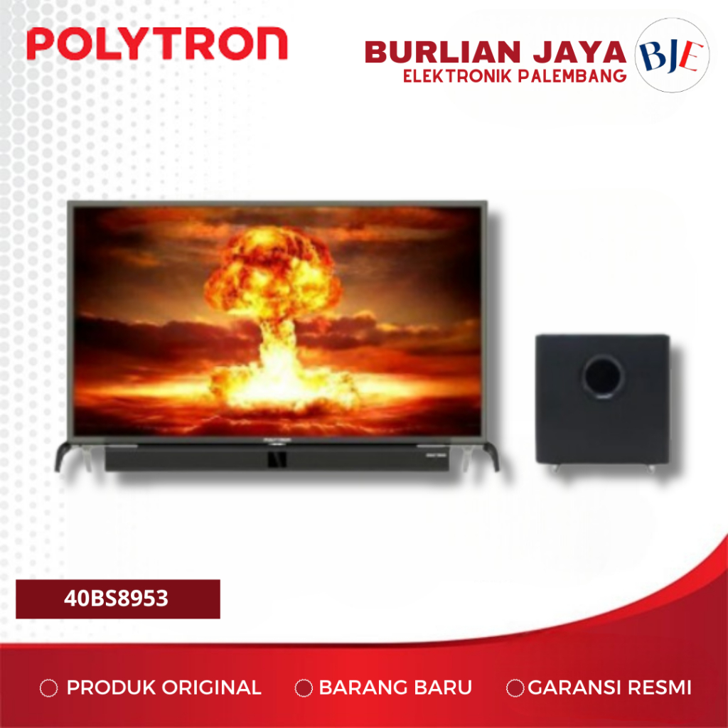 TV 40 INCH POLYTRON 40BS8953 SPEAKER TV LED SPEAKER 40" PALEMBANG