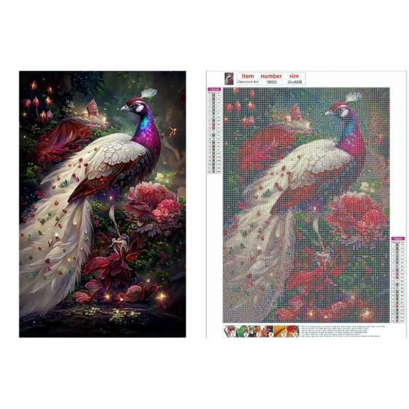

YUH PROMO Set Popular DIY diamond painting full of acrylic diamond 5D Lukisan akrilik berlian 5D