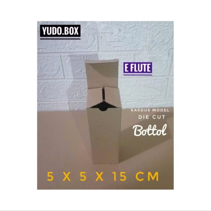

Karton box UK 5 x 5 x 15 cm model diecut Bottol
