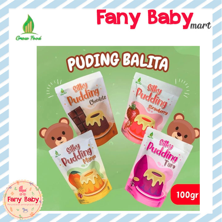 

GROW FOOD SILKY PUDDING 100GR | PUDING BALITA