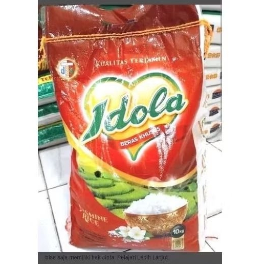 

Beras merek Idola 10 kg - free ongkir