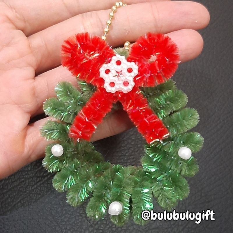 Gantungan Natal untuk hiasan tas/ pohon natal/ gantungan kunci/ kado natal