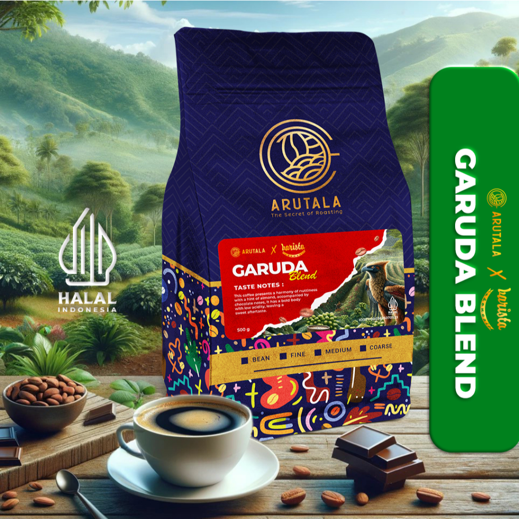 

ARUTALA x Barista Indonesia Garuda Blend 1KG