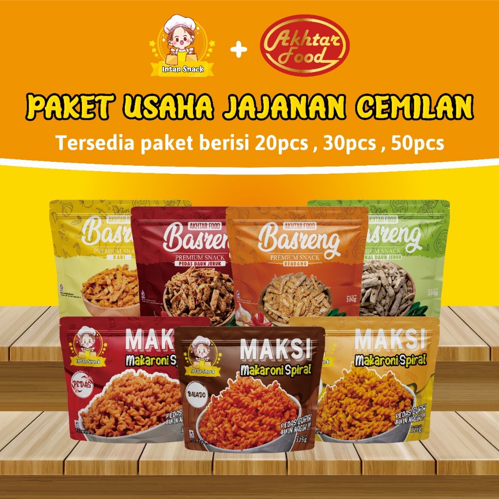 

Paket Reseller Akhtar Food Mix All Varian 30pcs
