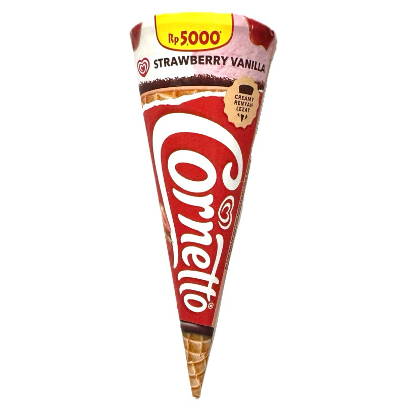 

Walls Cornetto Strawberry Vanilla 82 ml