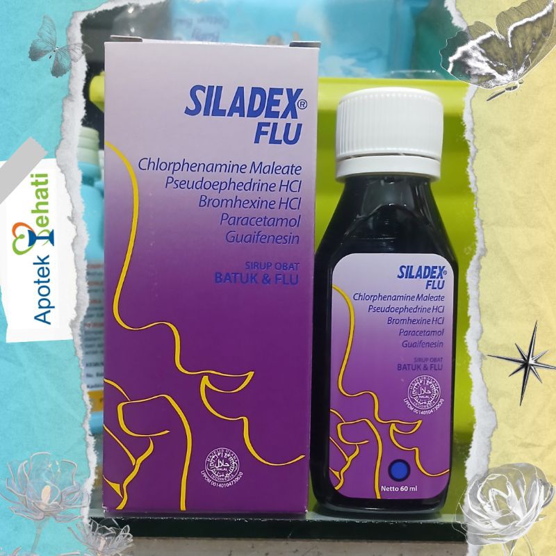 Siladex Ungu / Siladex Flu 60 mL Sirup Obat Batuk & Flu