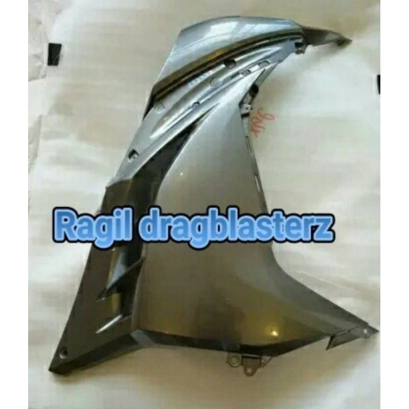 Fairing atas ninja 250 fi grey  kanan original kawasaki