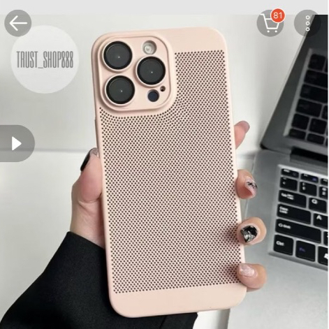 Case IPHONE AIRWAY Cooling Net 12 PRO MAX Casing Iphone Anti Panas - BARU