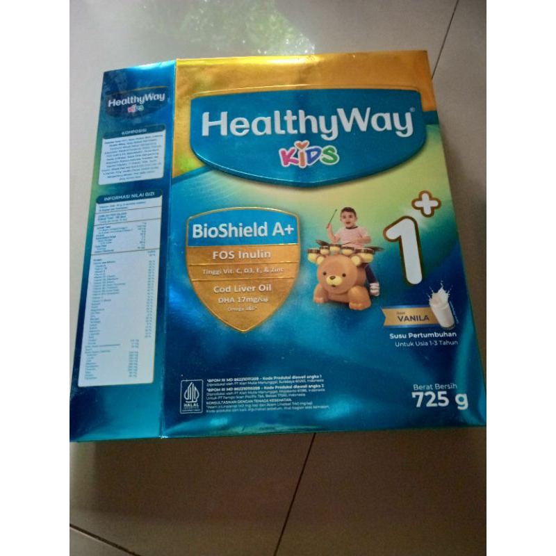 

Kardus Bekas Susu HealthyWayKids