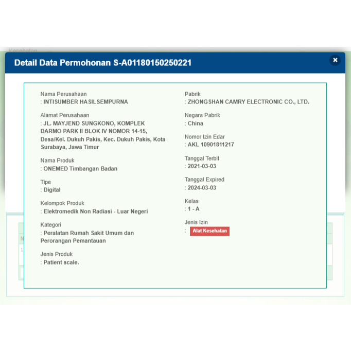 Big Sale Timbangan Badan Digital Onemed Eb 9362 - Timbangan Badan Digital Akurat