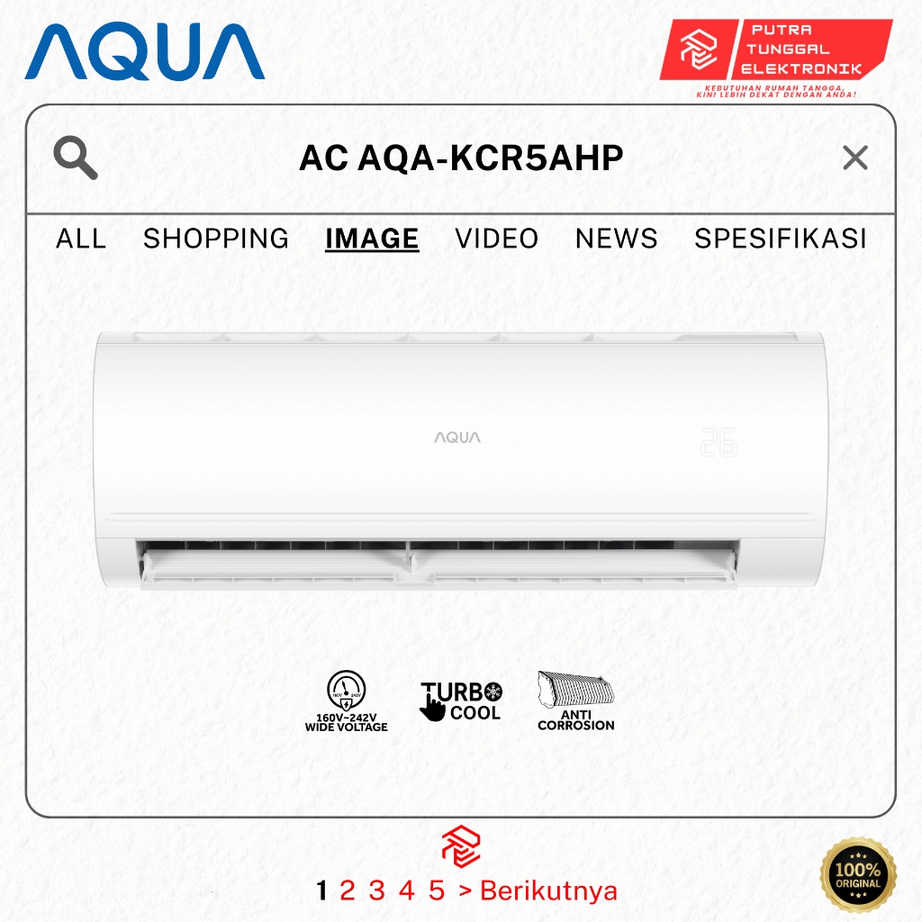 AC AQUA AQA-KCR5AHP 1/2 PK