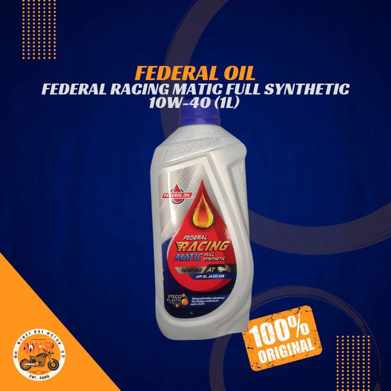 [Federal Oil] (1L) Federal Racing Matic Full Synthetic 10W-40