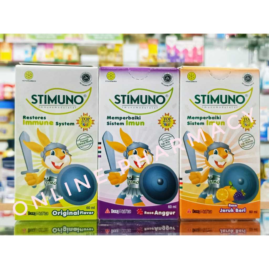 Stimuno Sirup 60ml - Meningkatkan Imunitas Tubuh Anak Agar Tidak Mudah Sakit
