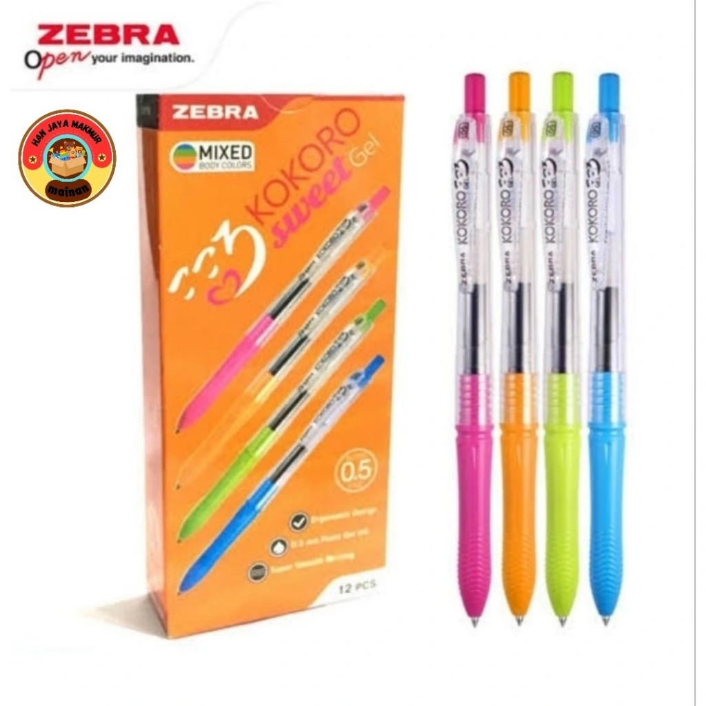 

Pulpen Kokoro Sweet barrel / Pena Kokoro 1lusin