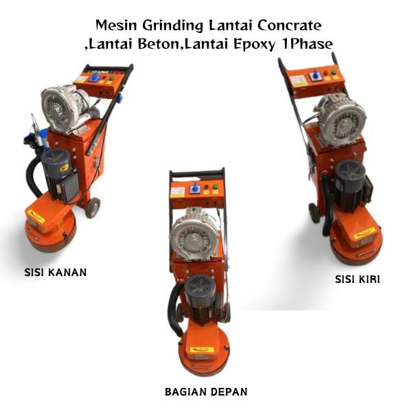 Mesin Grinding Lantai Concrate, Lantai Beton, Lantai Epoxy 1Phase