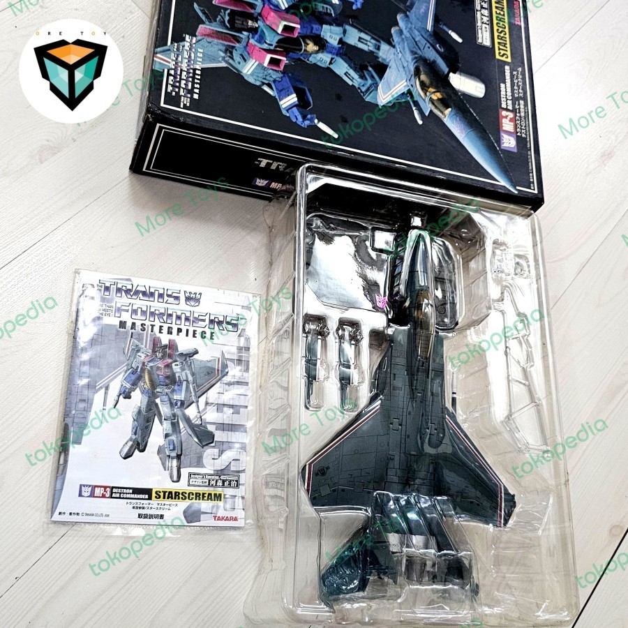 Starscream Transformers Masterpiece MP-3 Takara Versi Pertama Asli