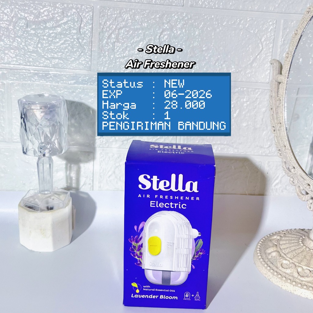 Stella Air Freshener Electric Set - Pengharum Pewangi Ruangan Elektrik Lavender Bloom