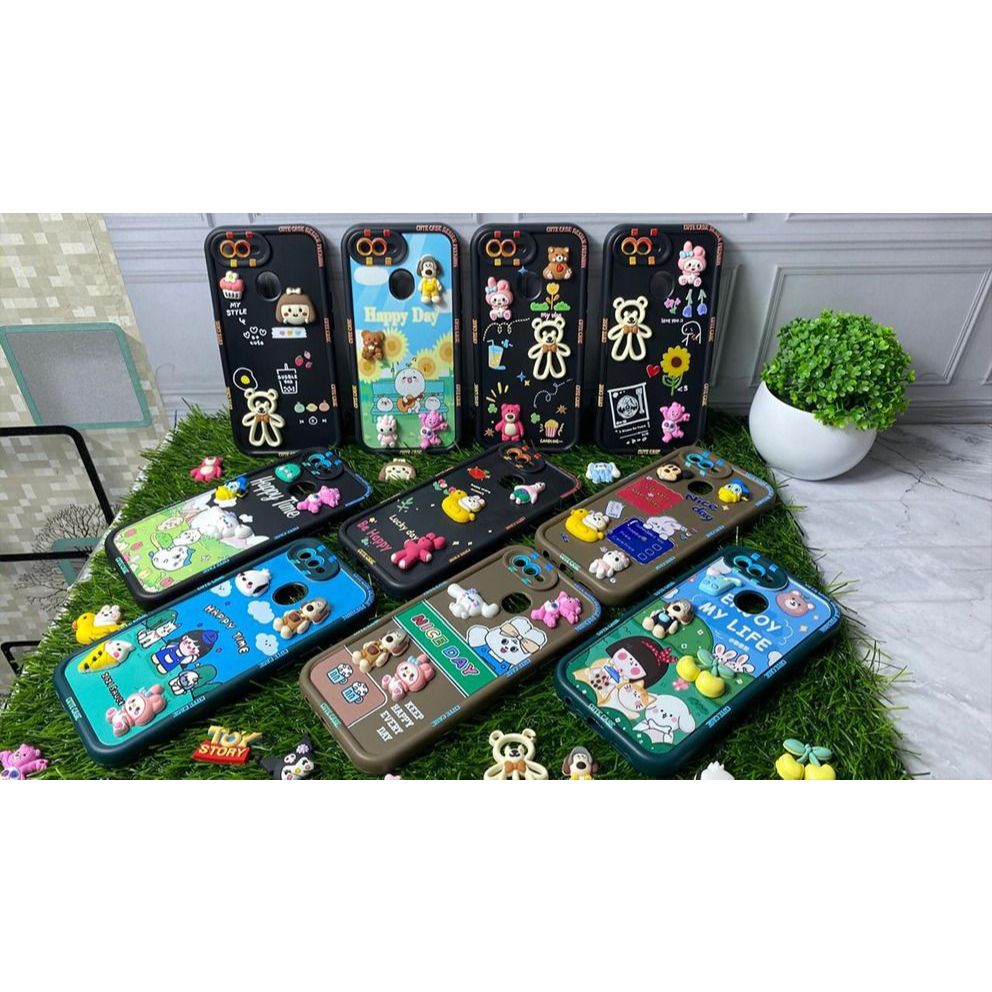 VIVO V5+/S1/S1 Pro/Z1 Pro CASE MOTIF GAMBAR 3D TIMBUL KODE MT G001-G010 (MACC)