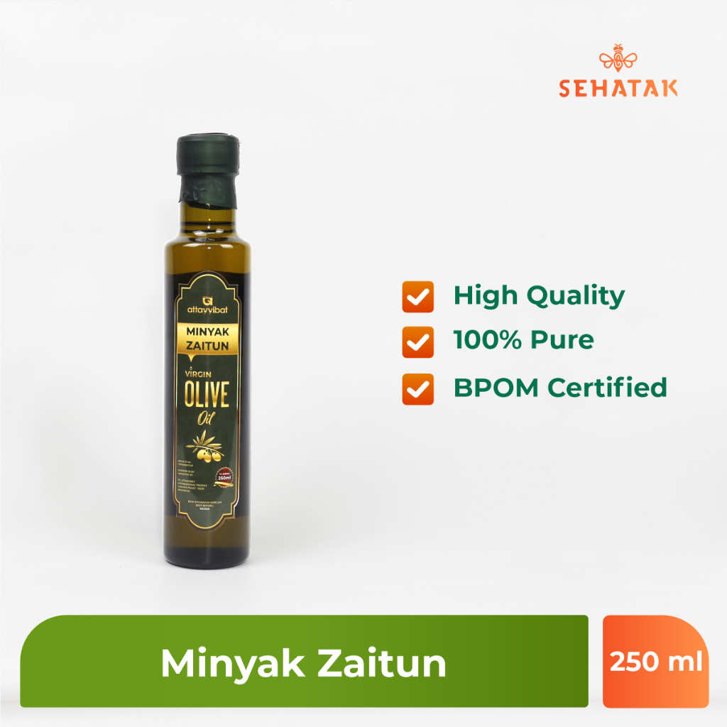 

Sehatak - Minyak Zaitun 250 ml Virgin Olive Oil Asli