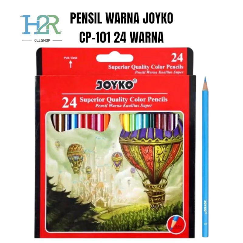 

JOYKO Pensil Warna Panjang CP 101/24 Warna