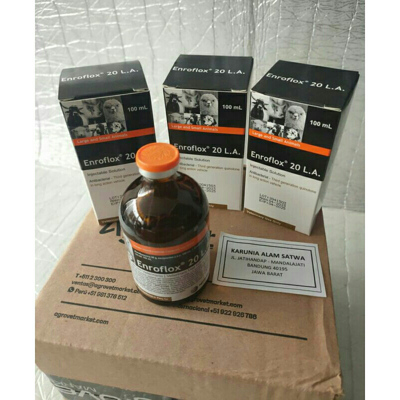 Enroflox 20 LA - Expire Date 02-2025