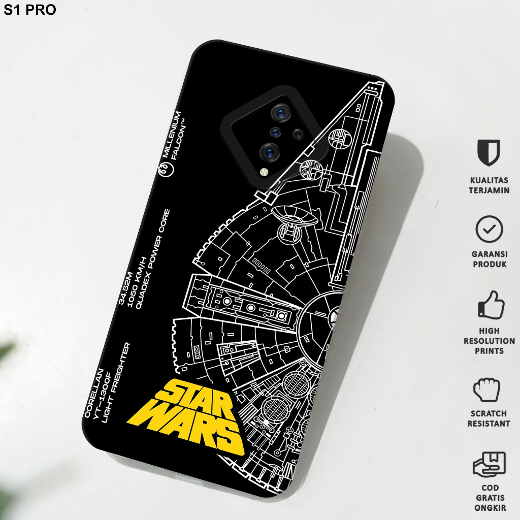 Case Vivo 1920 - Casing Hp Xiaomi Vivo 1920 Motif Starwars - Softcase Vivo 1920 - Softcase Hp Vivo 1