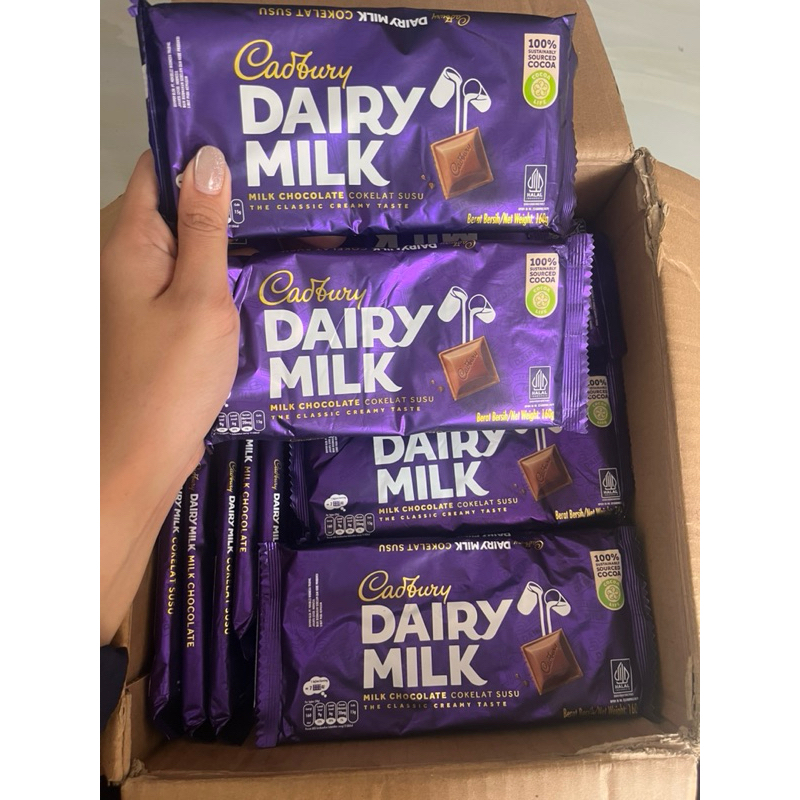 

Cadbury 160gr barang Cuci gudang EXP Juli 2025