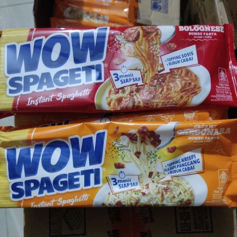 

wow spageti per bungkus