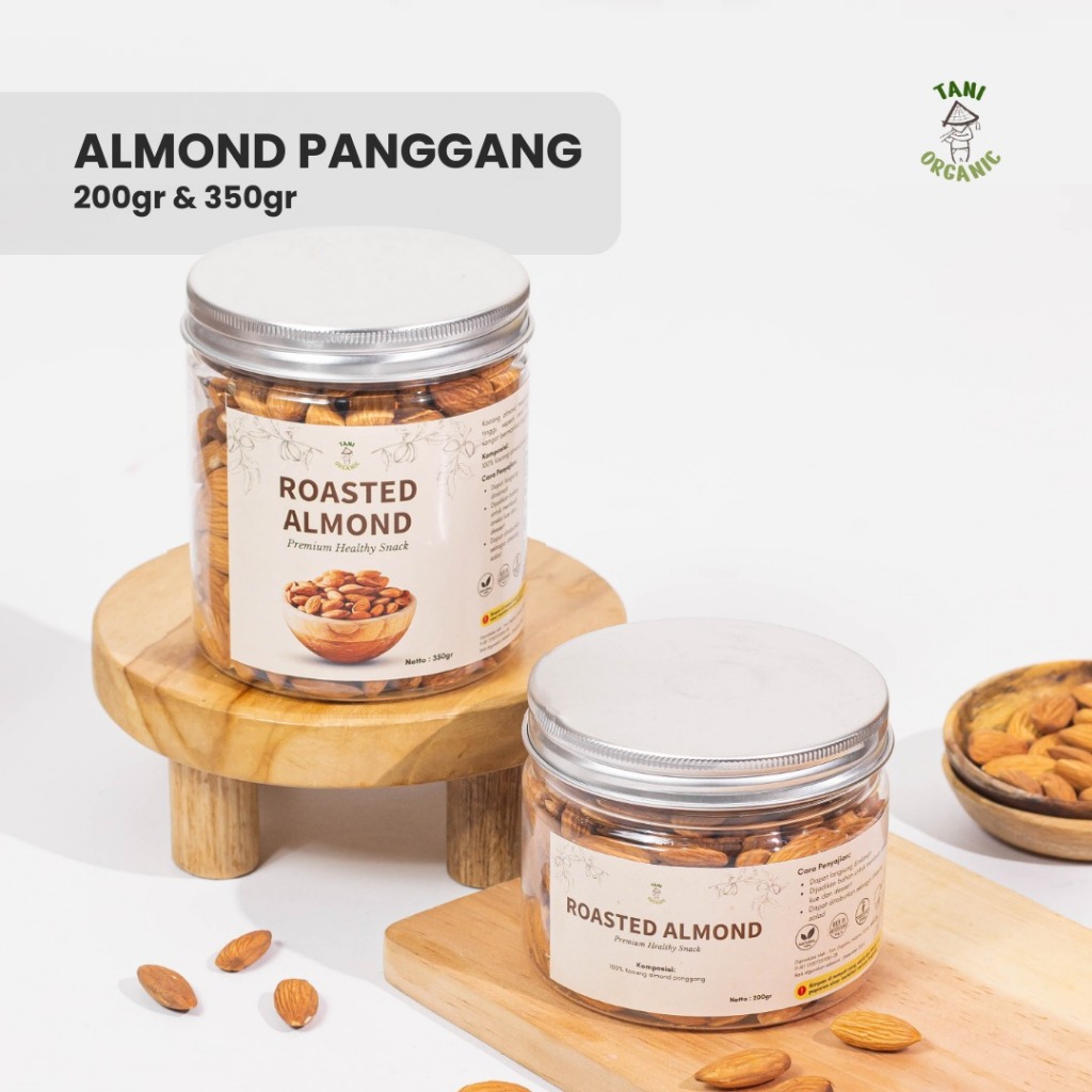 

Tani Organic Roasted Almond - Kacang Almond Panggang Tani Organic