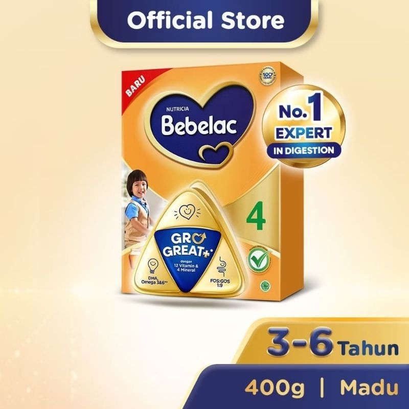 

BEBELAC 4 MADU VANILA 400gr