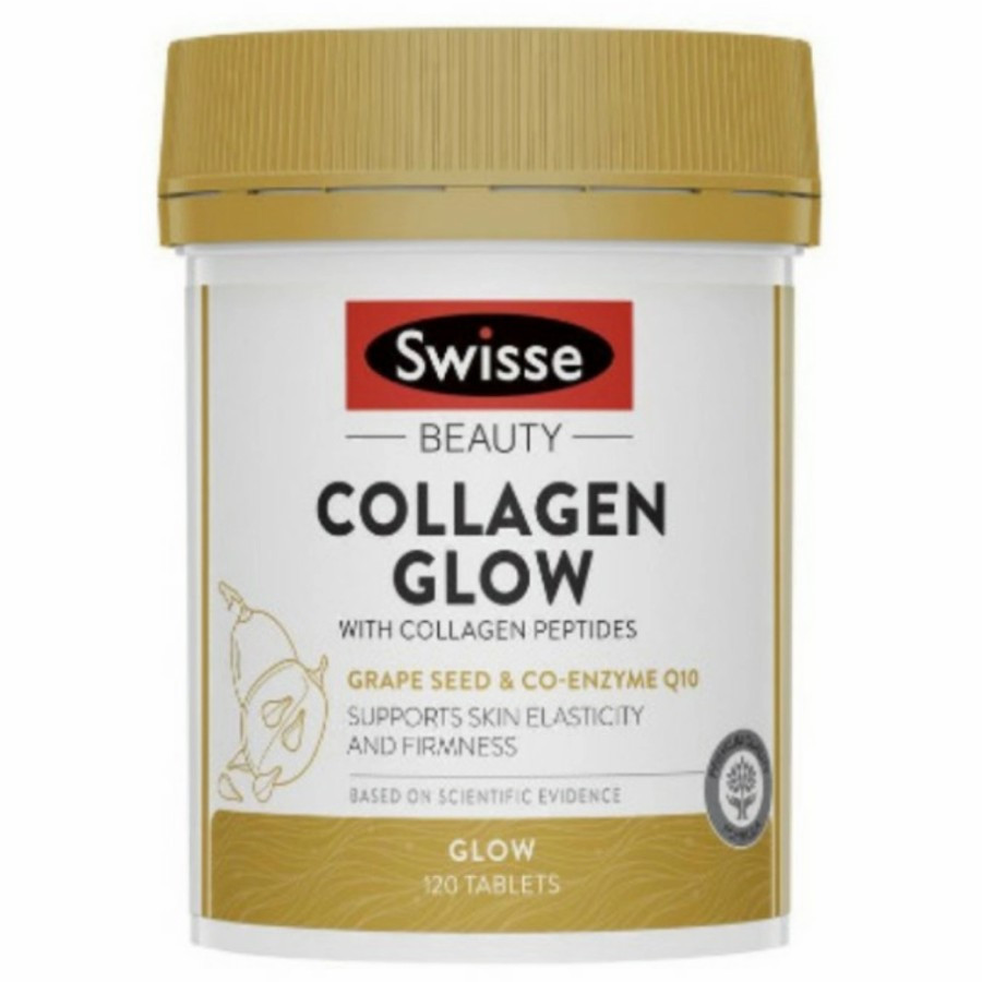 Swisse Beauty Collagen Glow with Collagen Peptides isi 120tablet 120 kapsul