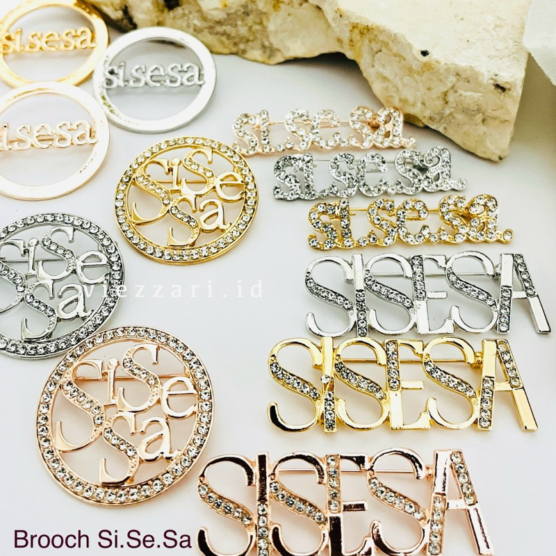 VIEZZARI.ID - Brooch Sisesa Fashion Hijab Bros Sisesa Baju Bros Kw Clips