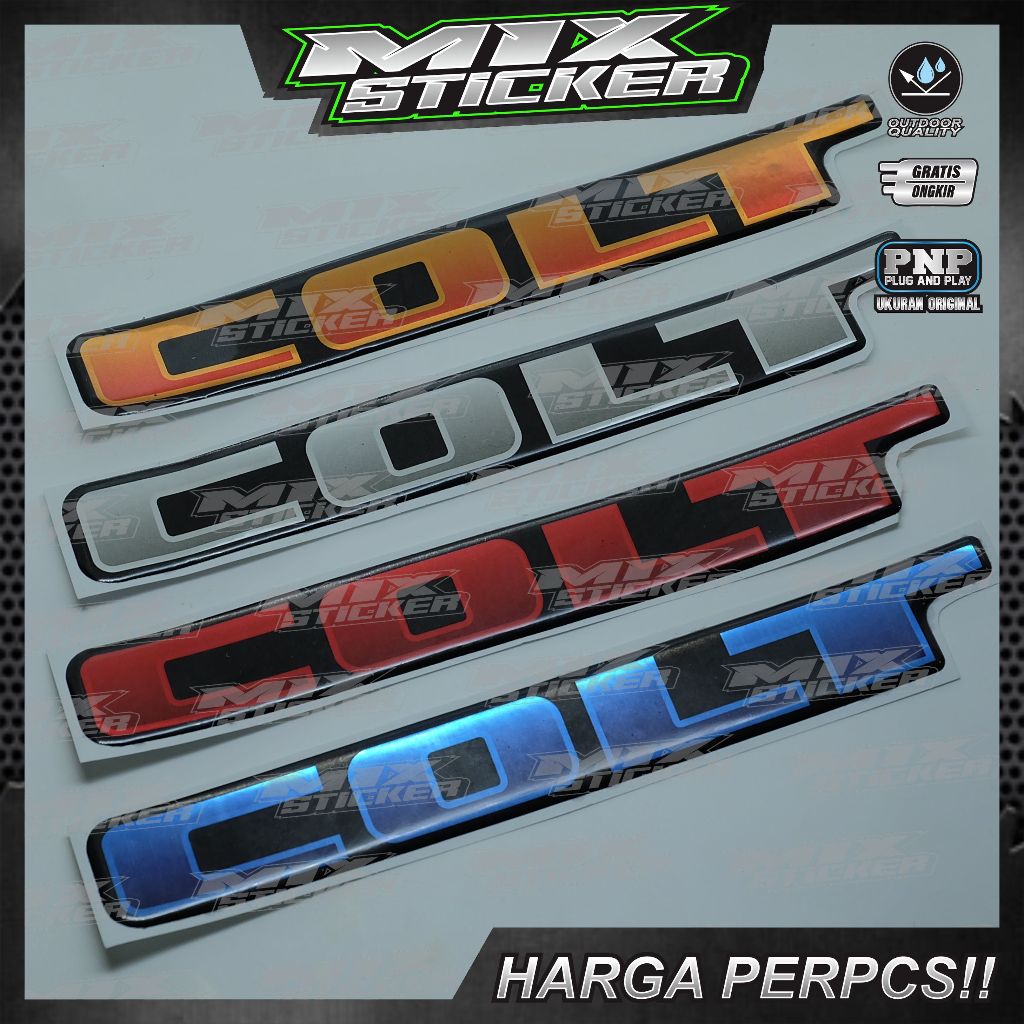 emblem timbul colt l300 | emblem mitsubishi colt l300