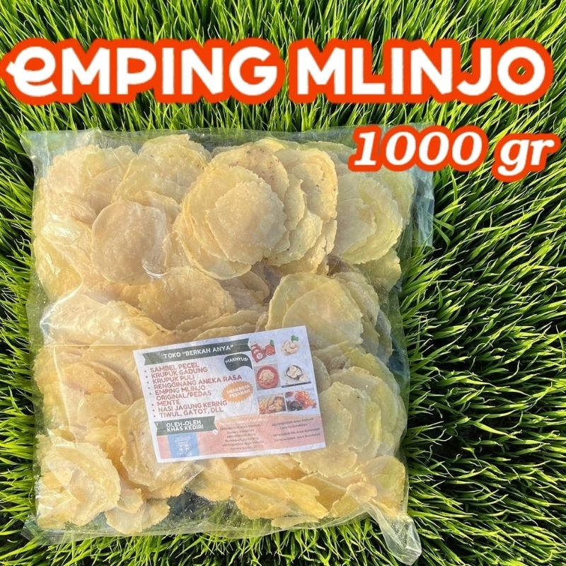 

Emping Melinjo Belinjo Melinjo Mentah kemasan 1 kg / 1000 gram