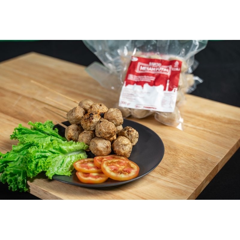

Bakso Sapi Merah putih 300 gr