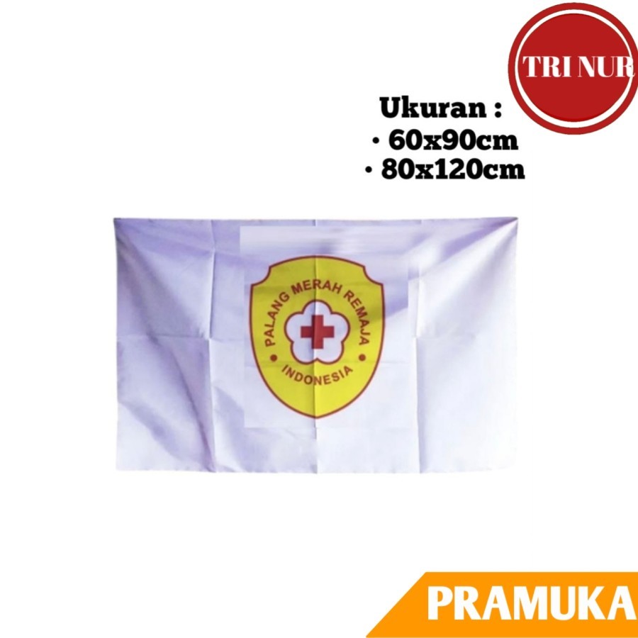 Bendera PMR Kuning Sablon / Bendera PMR Kuning