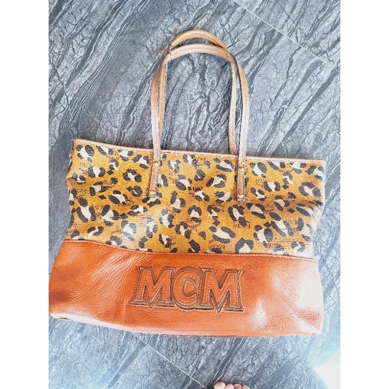 Preloved MCM Tote Bag