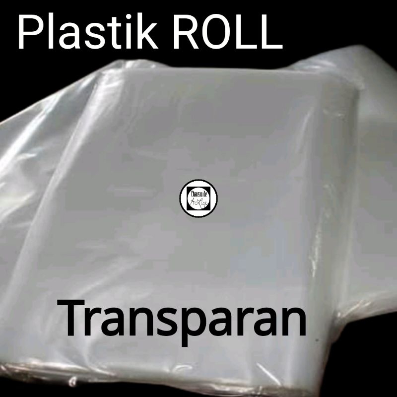 Plastik Roll Karpet Plastik Pembungkus Laundry Plastik Pembungkus barang uk L 35 PP BENING POLOS