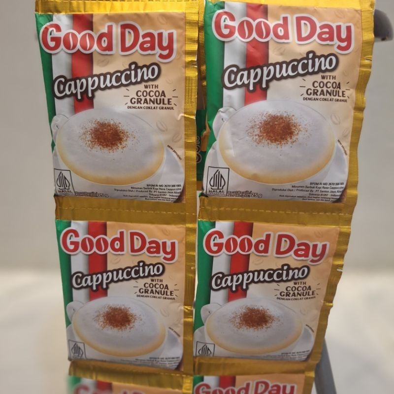 

Good day cappucino cocoa granule renceng