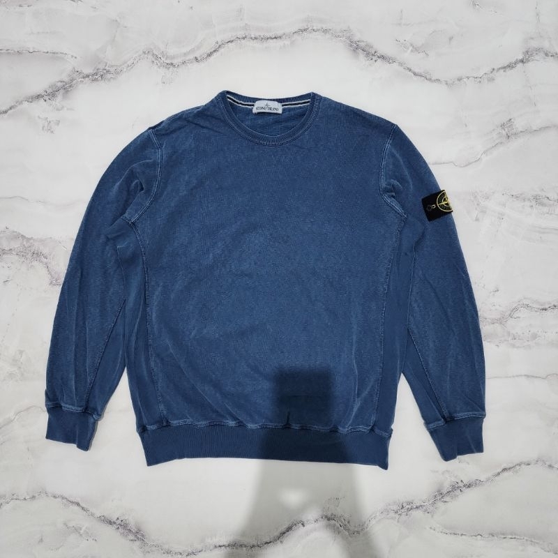 crewneck stone island navy size fit XL