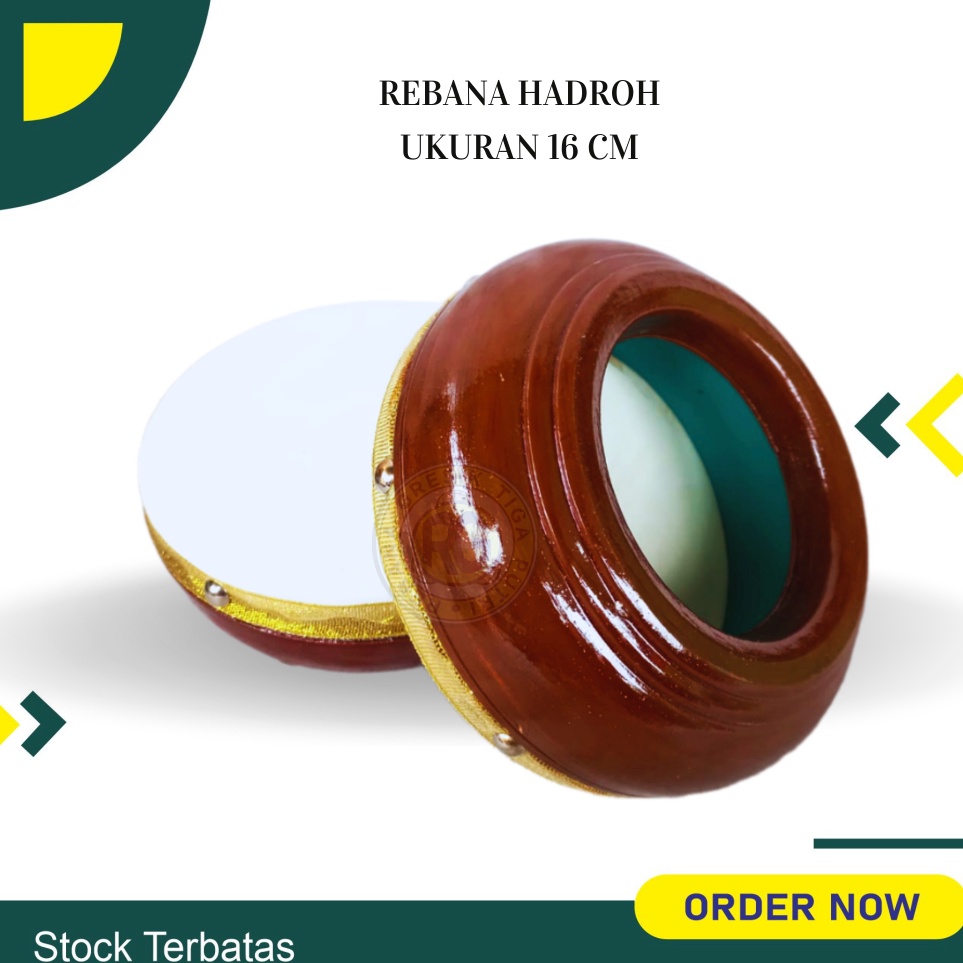 Top Delivery  rebana hadroh anak uk 16 cm rebana kompang gendang anak rebana khosidah rebana jepara