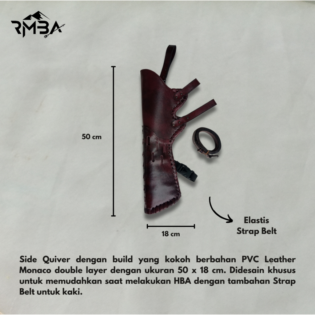 "Jual Produk Side Back Quiver Mamluk / Quiver Mamluk / Quiver Horseback Archery / Quiver HBA / Tas