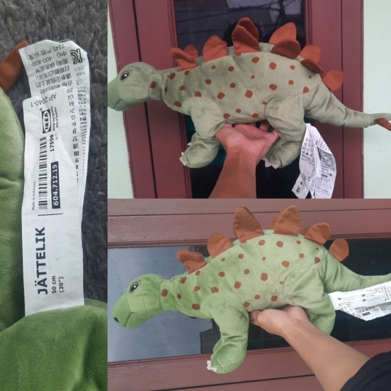 Boneka Dinosaur DINOSAURUS Hijau Tag Brand Ikea