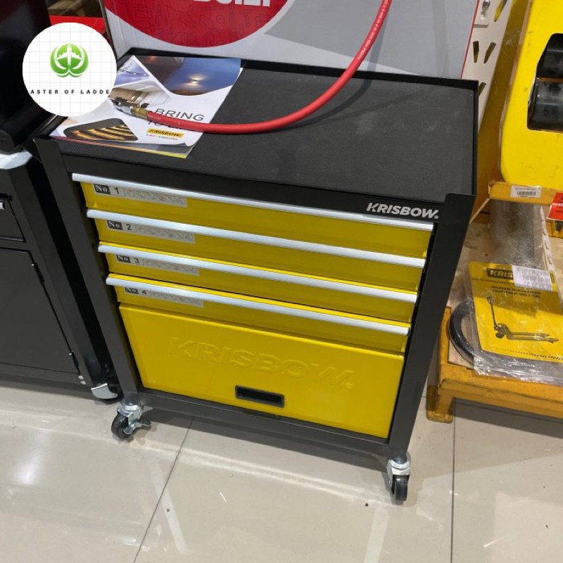 Lemari Tool Drawer Krisbow Lemari Perkakas Bengkel Tool Kabinet 4 Drawer Laci Lemari Babershop
