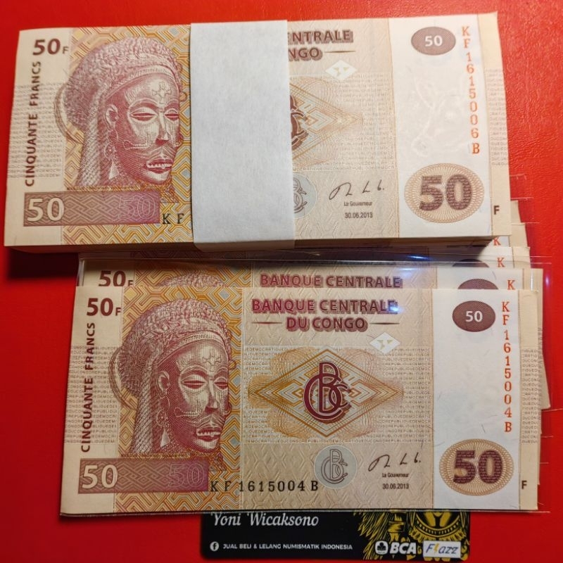 Congo 50 francs GRESS mulus