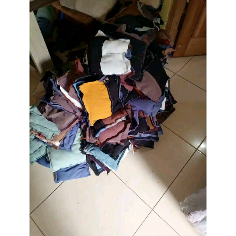 lap majun tumpuk dan lap majun sambung