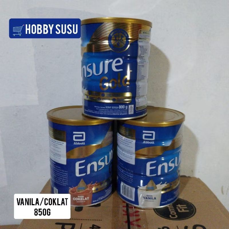 

Ensure Gold susu bubuk Dewasa Rasa vanila,Coklat - 800g